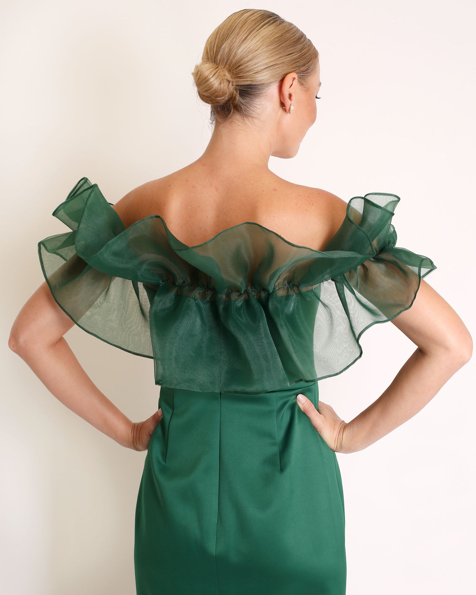 Ruffle Wrap Emerald / Large Ruffle Wrap Emerald / Large