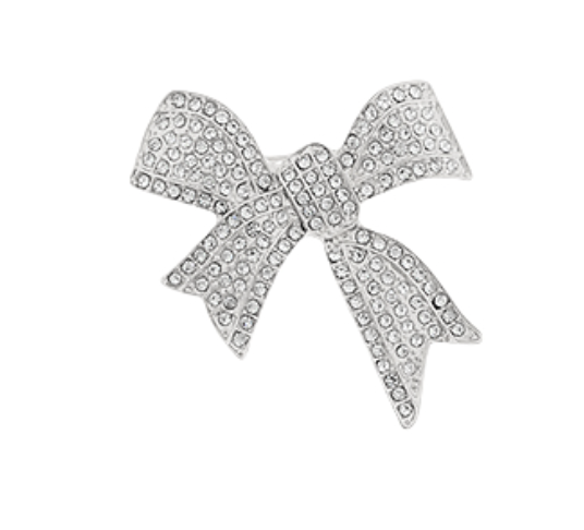 Embellished Bow Pin/Broach