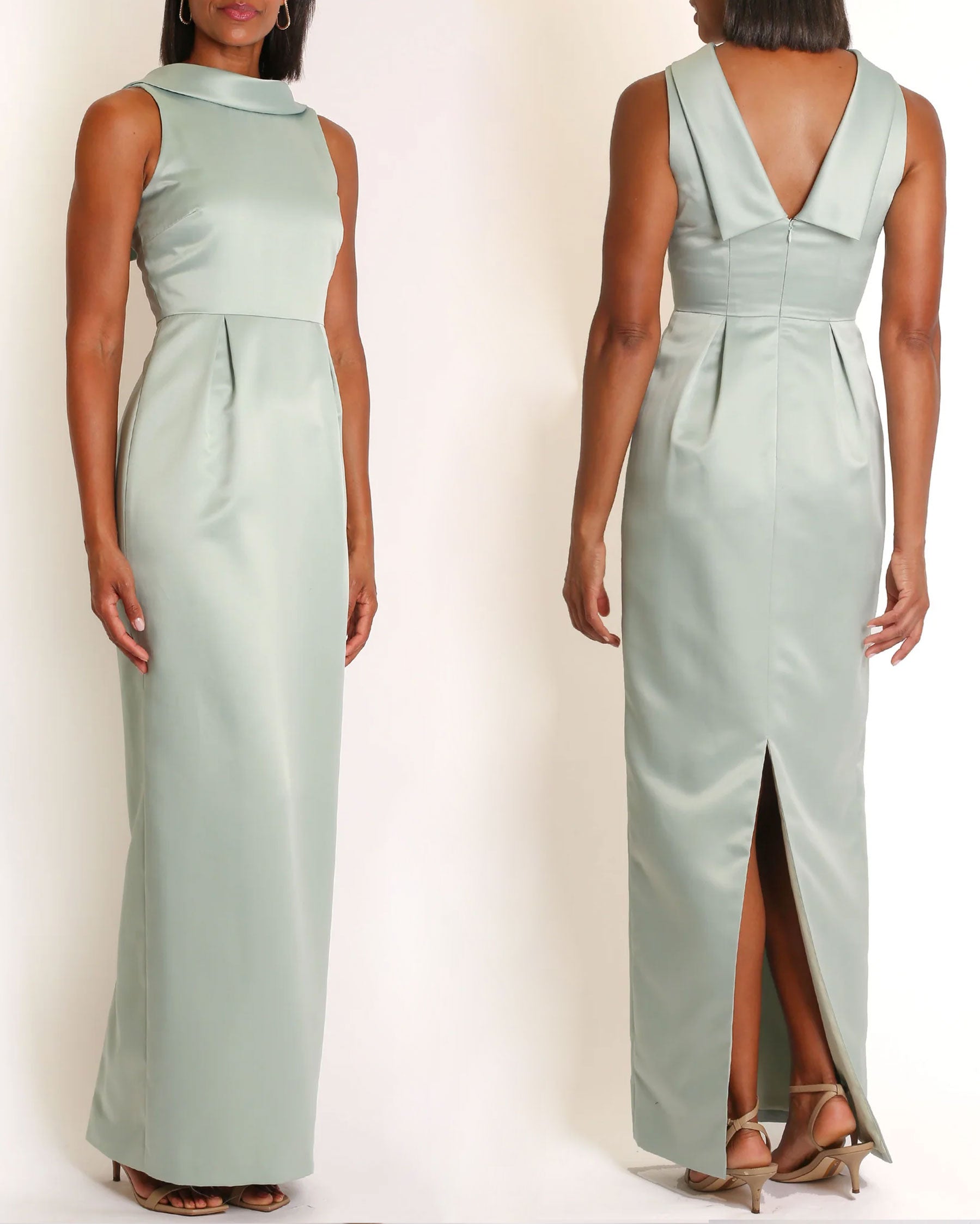 The Amelia Gown in Satin
