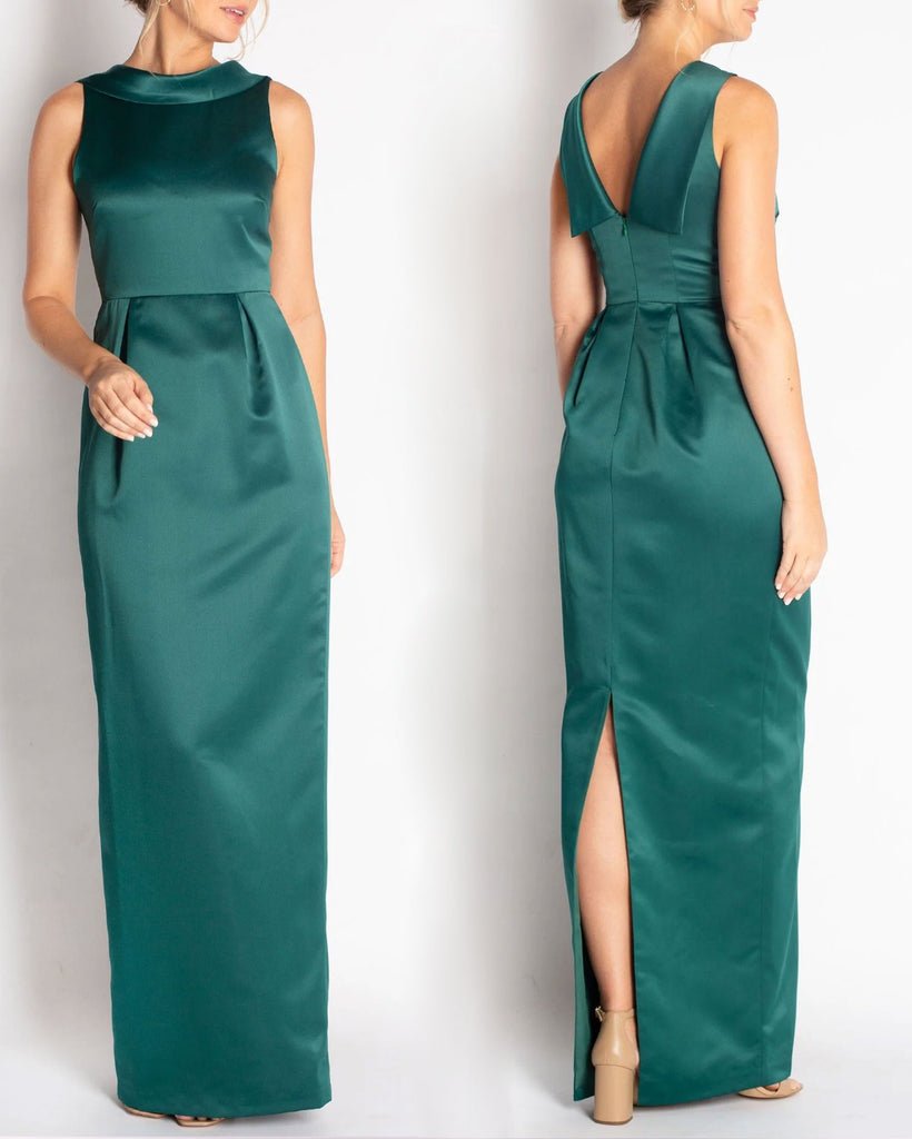 The Amelia Gown in Satin