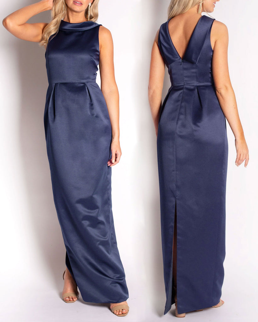 The Amelia Gown in Satin