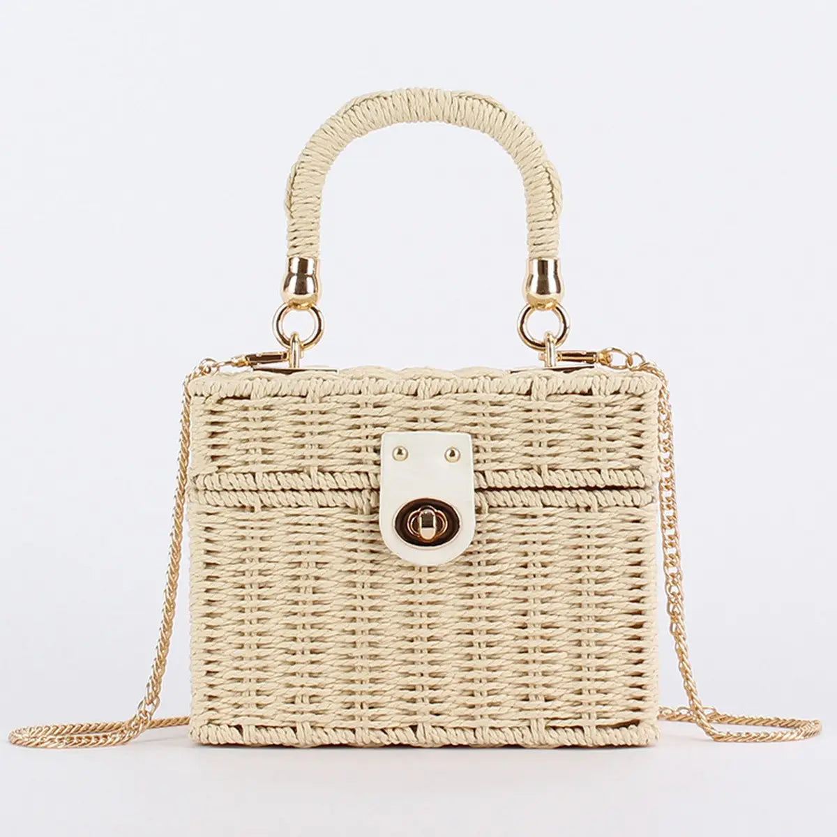 Straw Structured Bag
