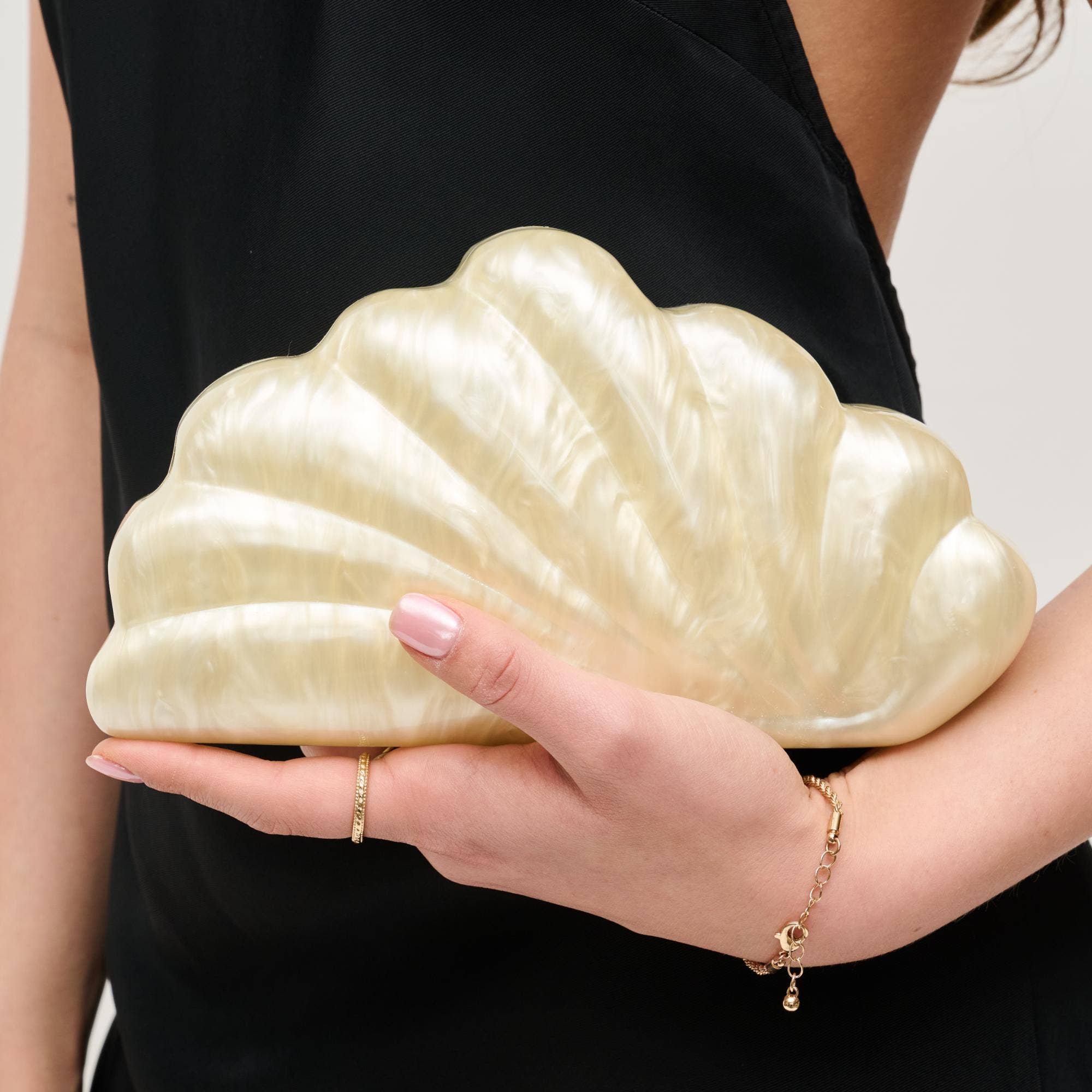 Shell Evening Clutch