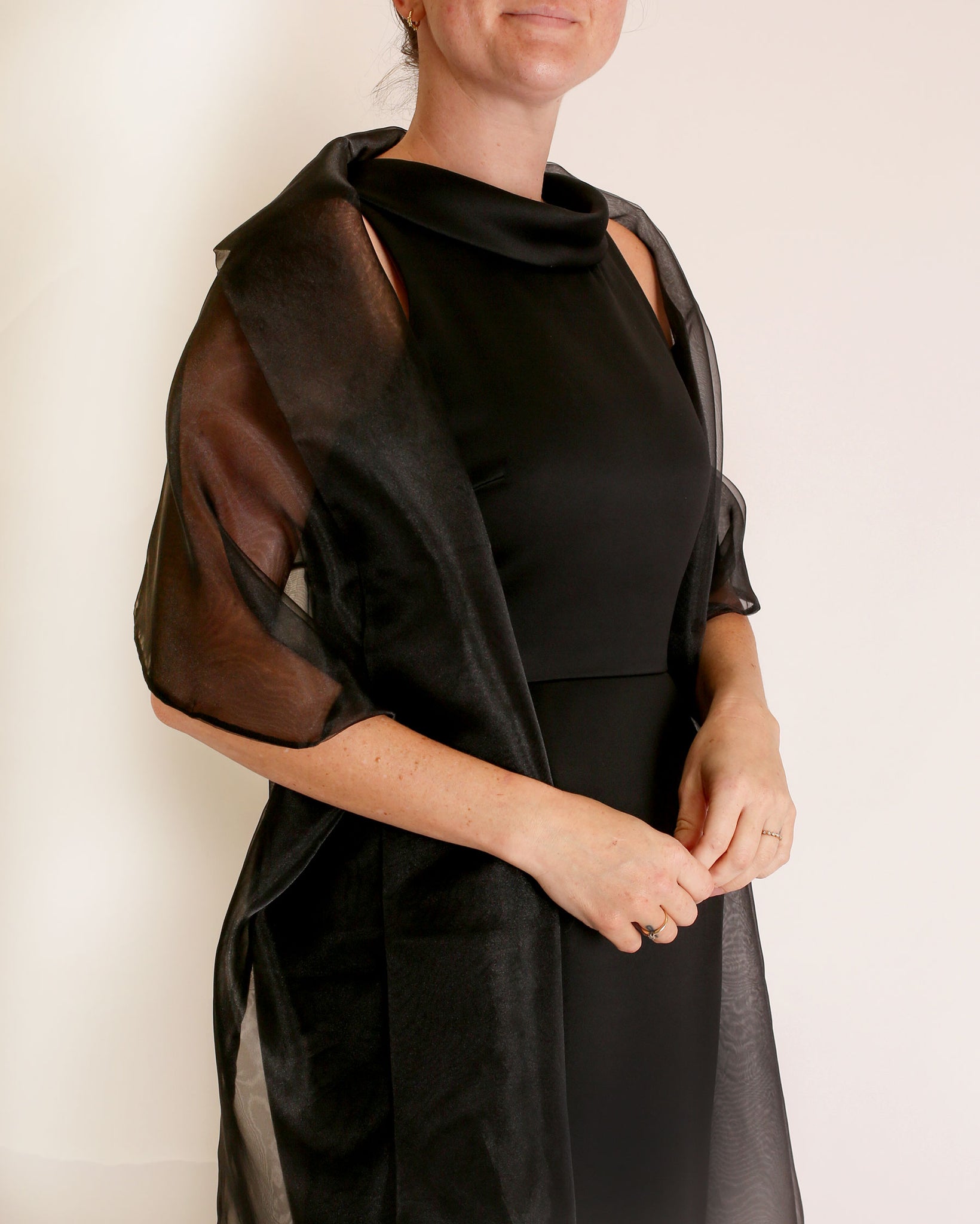 The Shawl in Organza