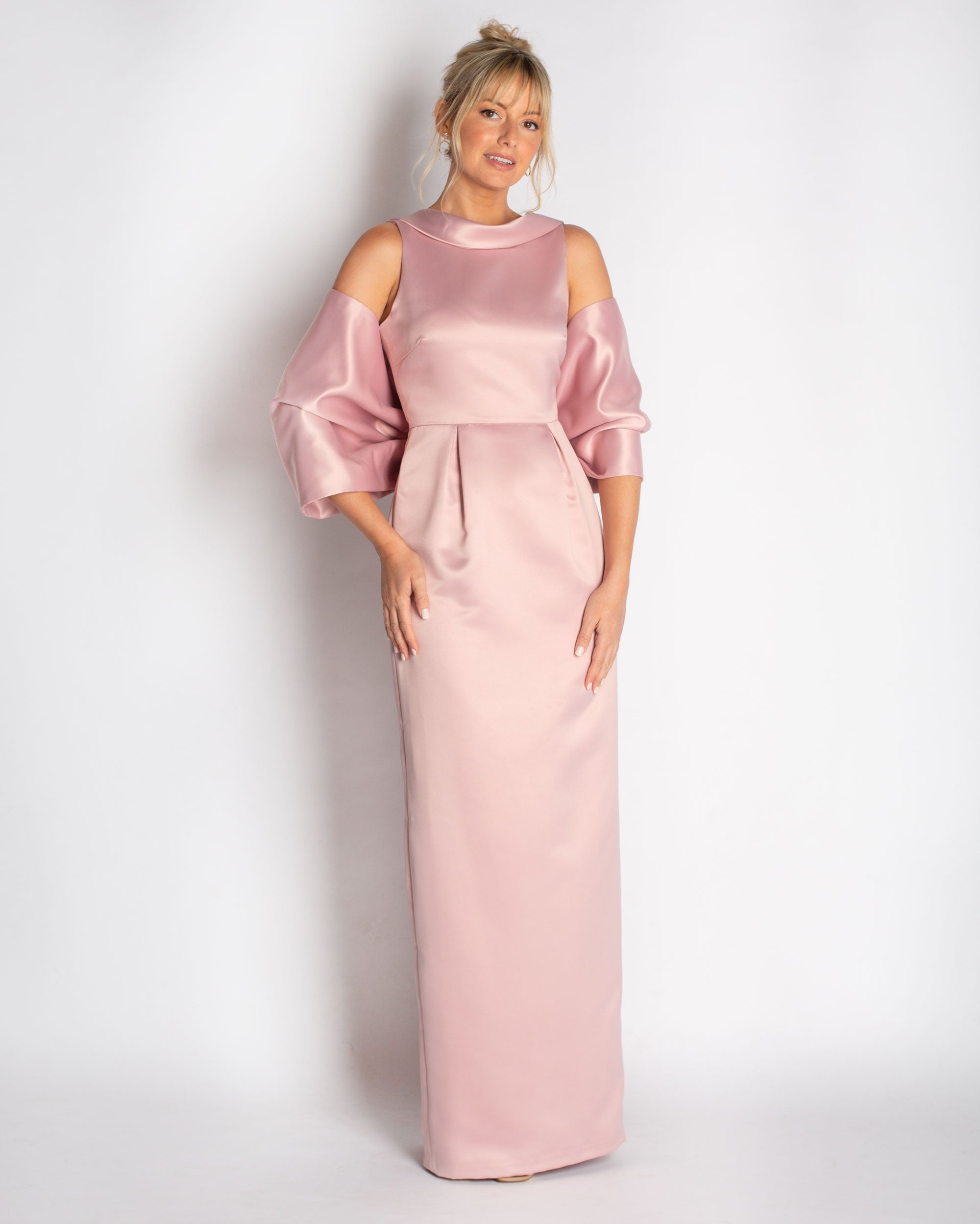 Bow Wrap in Satin