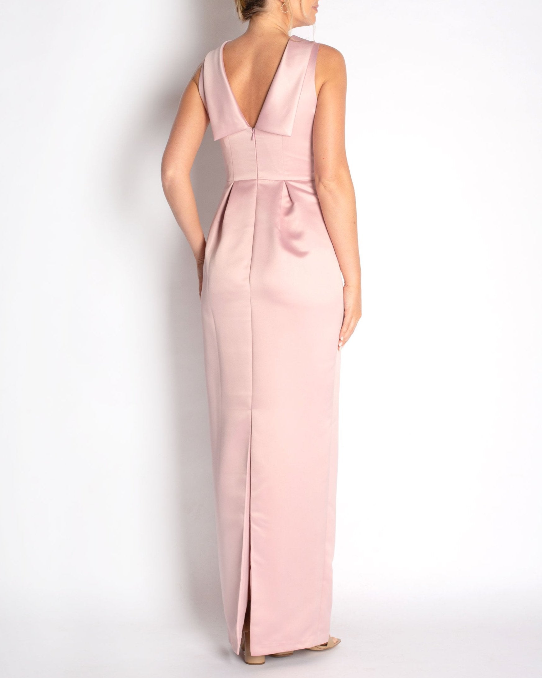 The Amelia Gown in Satin
