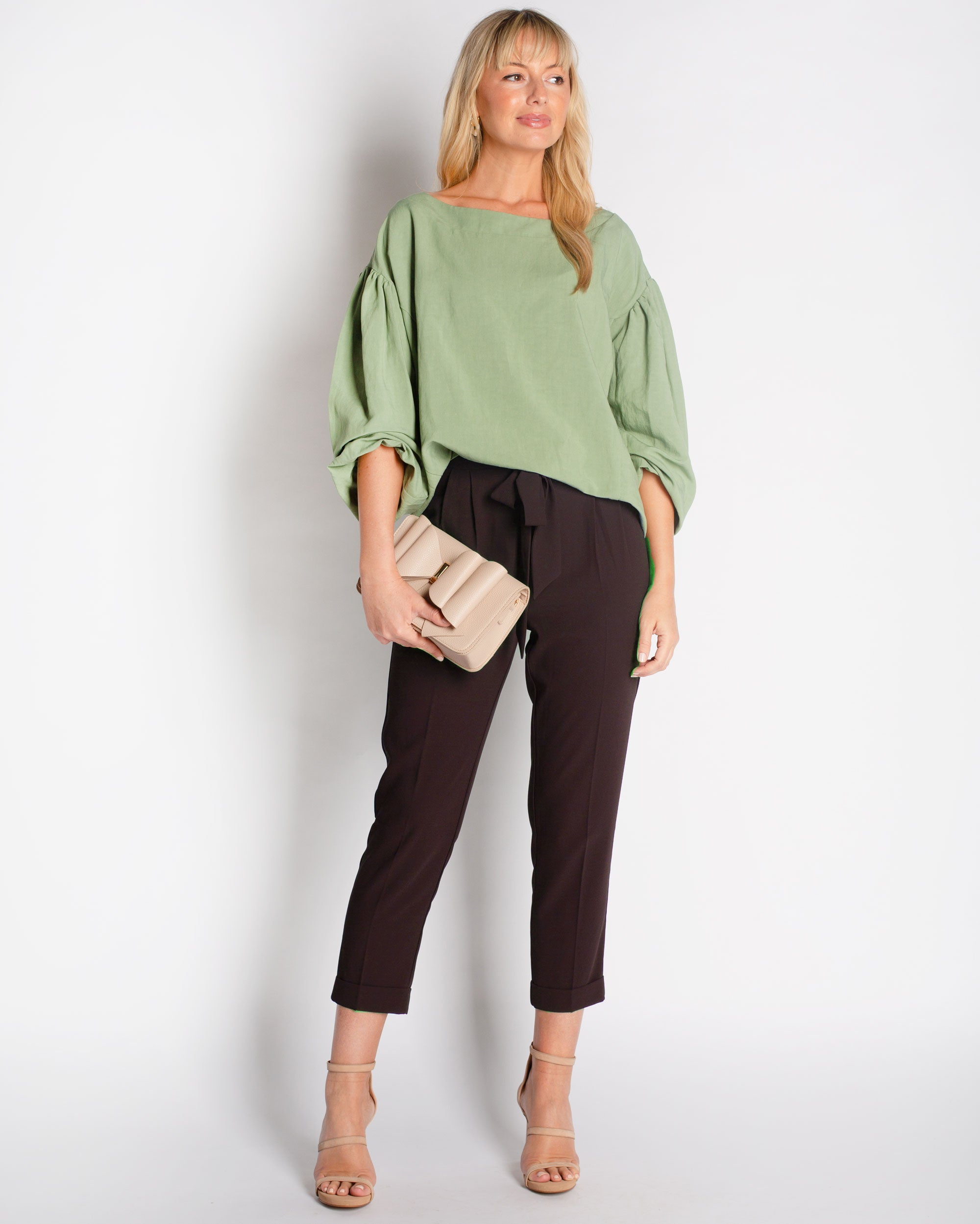 The Drew Pants in Crepe