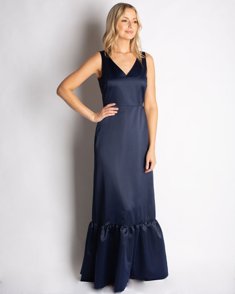 The Venus Gown in Satin