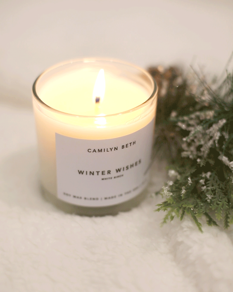 Winter Wishes Candle
